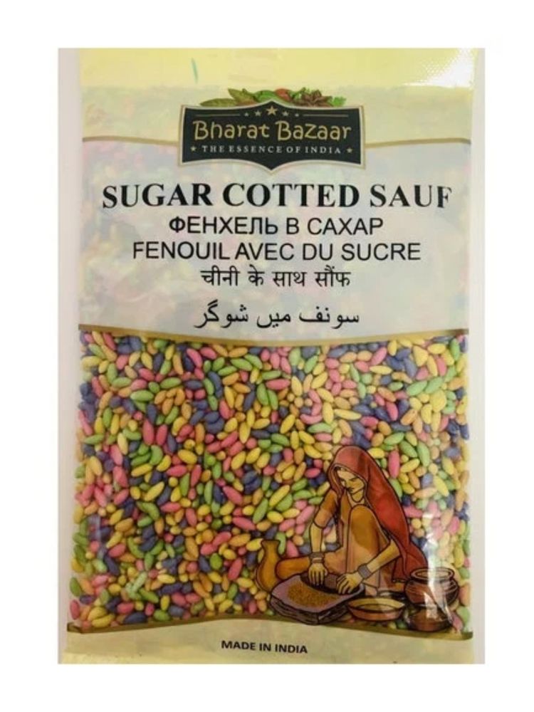 Фенхель Bharat Bazaar в сахарной глазури, 100 гр, 2 шт