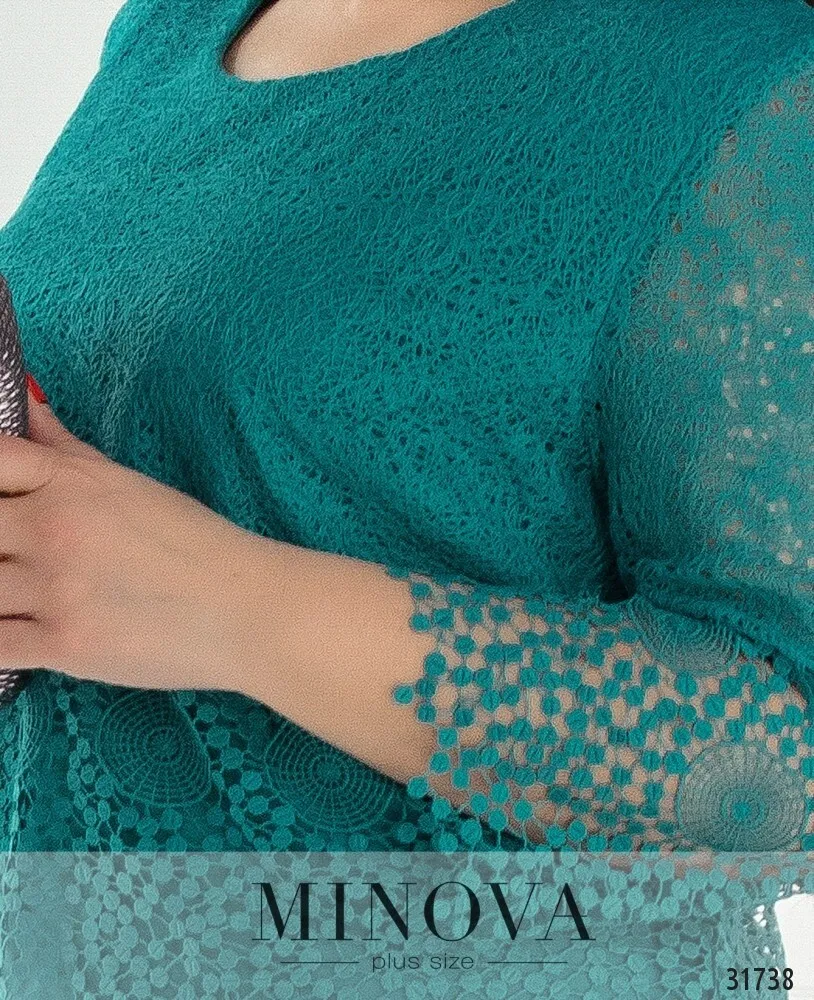 Платье 350-бирюзовый Minova