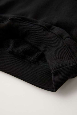 ZARA ТОЛСТОВКА С РАЗРЕЗАМИ, ЧЕРНЫЙ