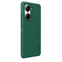 Усиленный чехол зеленого цвета (Dark Green) от Nillkin для Xiaomi Redmi Turbo 4, серия Super Frosted Shield Pro