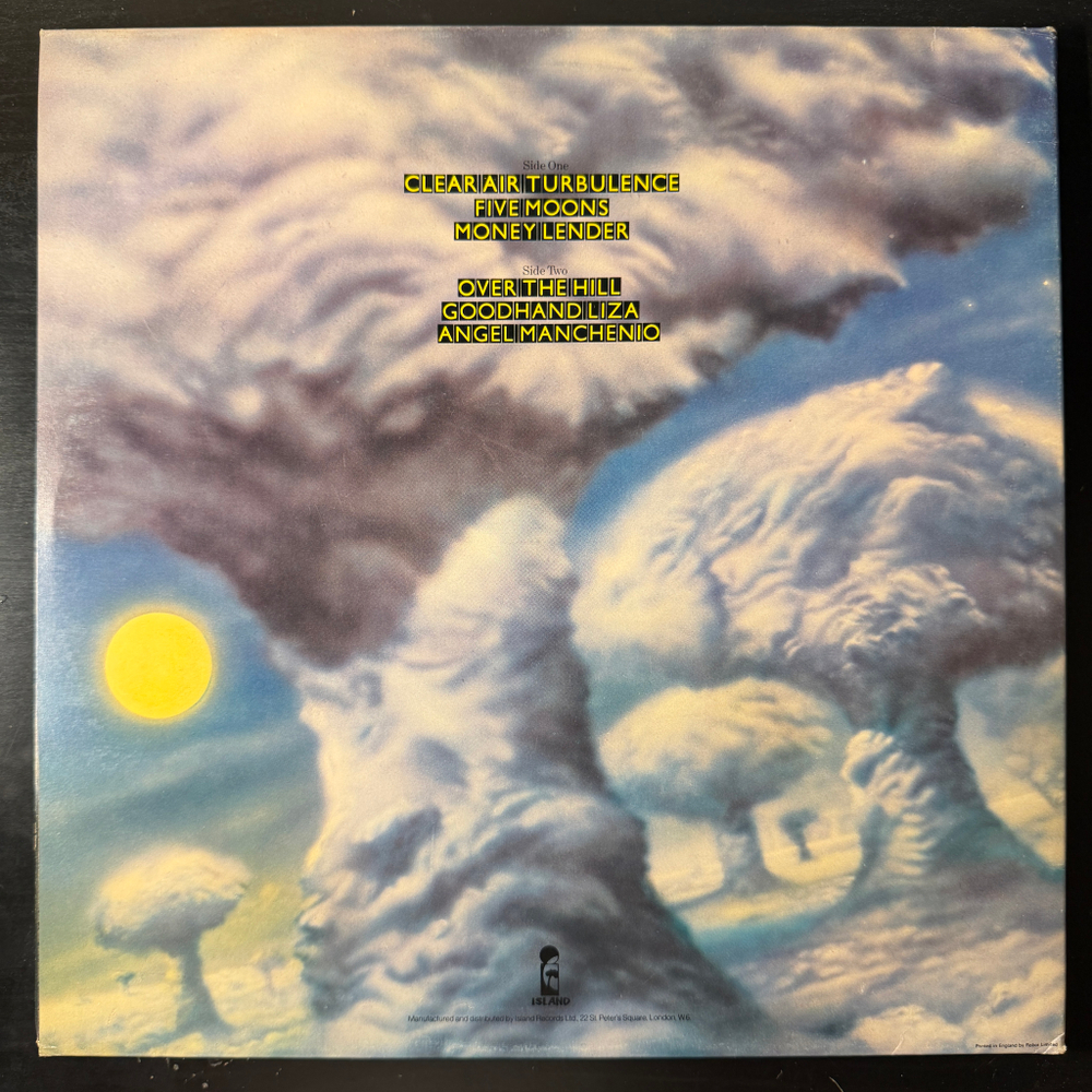 Ian Gillan Band ‎– Clear Air Turbulence (Англия 1977г.)