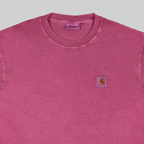 Футболка мужская Carhartt WIP Nelson артикул:I029949_magenta - купить в магазине Дайс