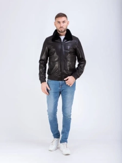 Куртка кожаная из натуральной кожи