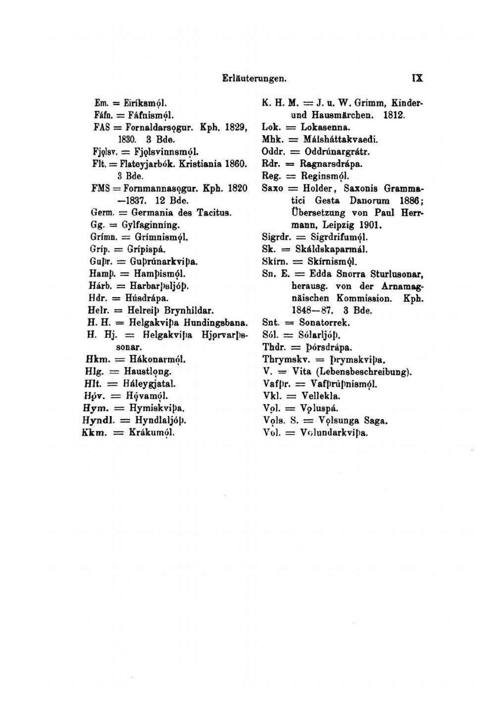 Nordische Mythologie in Gemeinverständlicher Darstellung | P. Herrmann