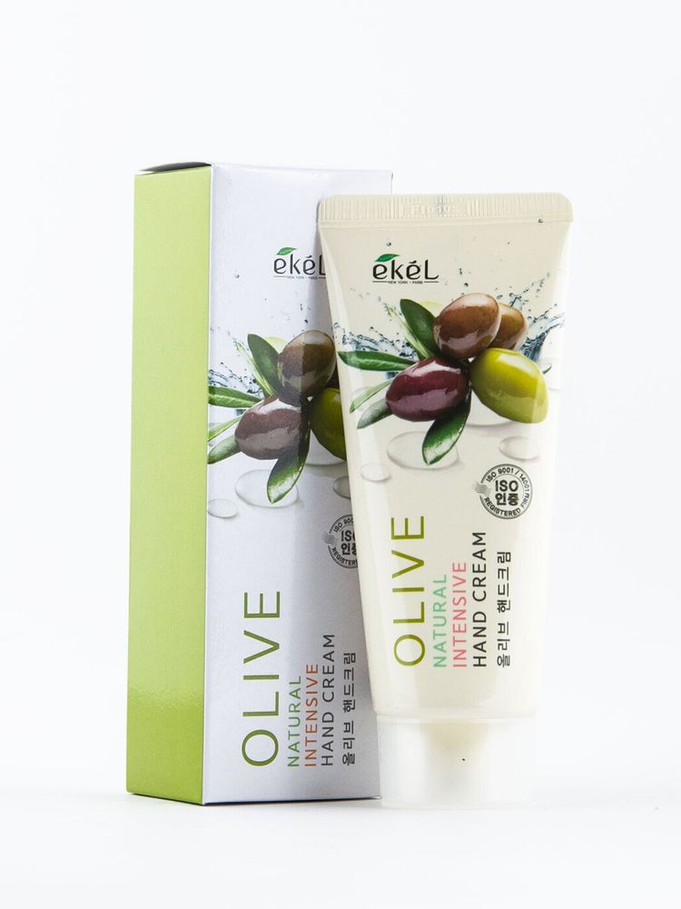 Ekel Olive Natural Intensive Hand Cream интенсивный крем для рук с оливой