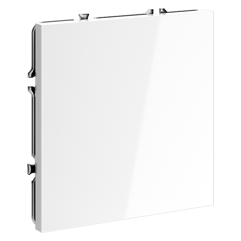 Заглушка VOLTUM S70 с суппортом, (белый глянцевый)