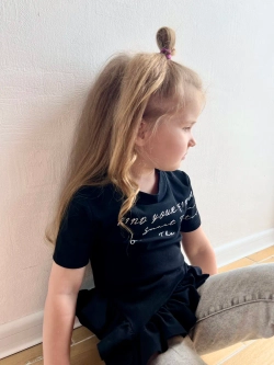 Футболка с воланами