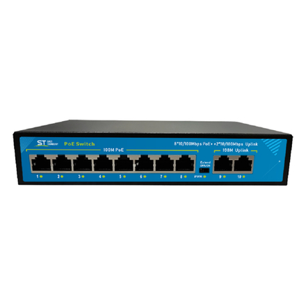 Коммутатор на 8 PoE портов ST-S85POE (2M/120W/А) PRO V.4