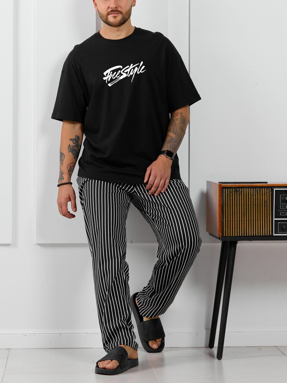 Костюм мужской Реванш-1 Виотекс ЧЁРНЫЙ