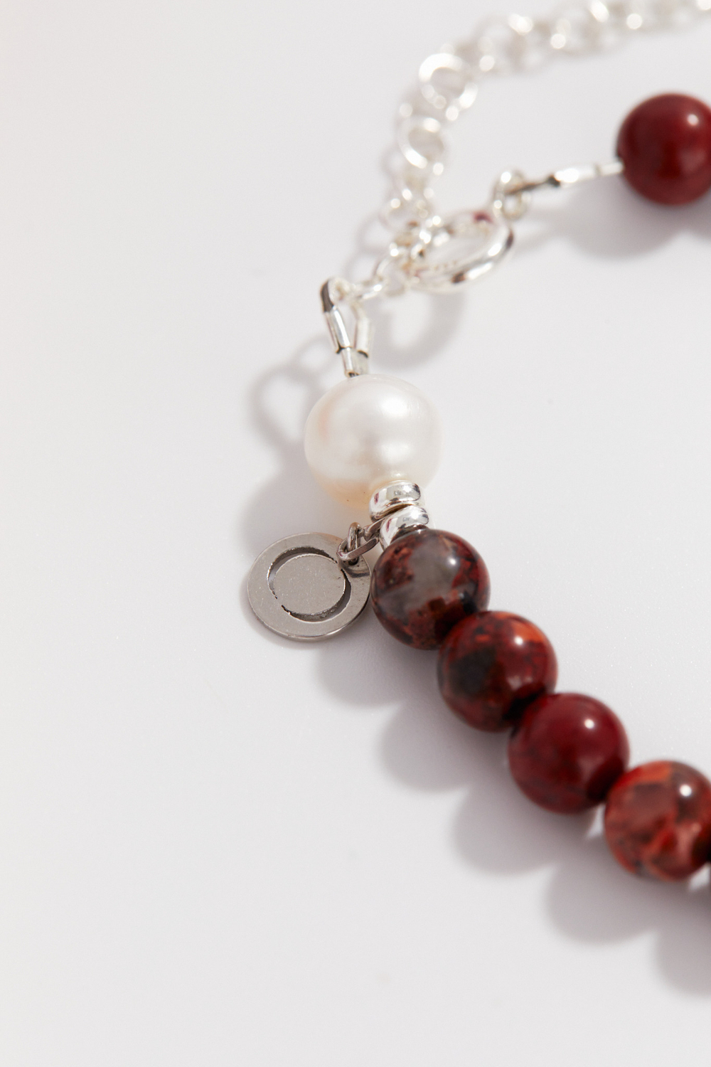 Браслет STRENGTH из красной яшмы