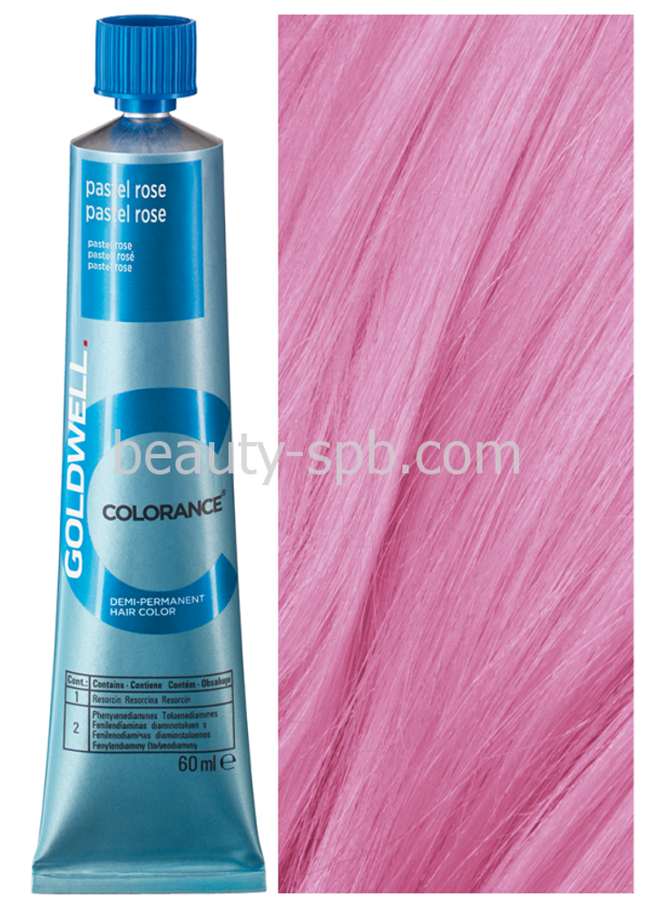 Goldwell Colorance PASTEL ROSE пастельный розовый 60 мл