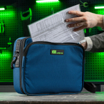 Кейс монтера, 365х300х110 мм, 10 карманов, наплечный ремень Сибртех