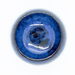 242116 Пиала НЕПРОЛИВАЙКА 150мл, l=6см, d=7.5см, керамика, синий