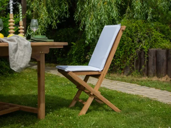 Стул складной деревянный из тика Nairobi