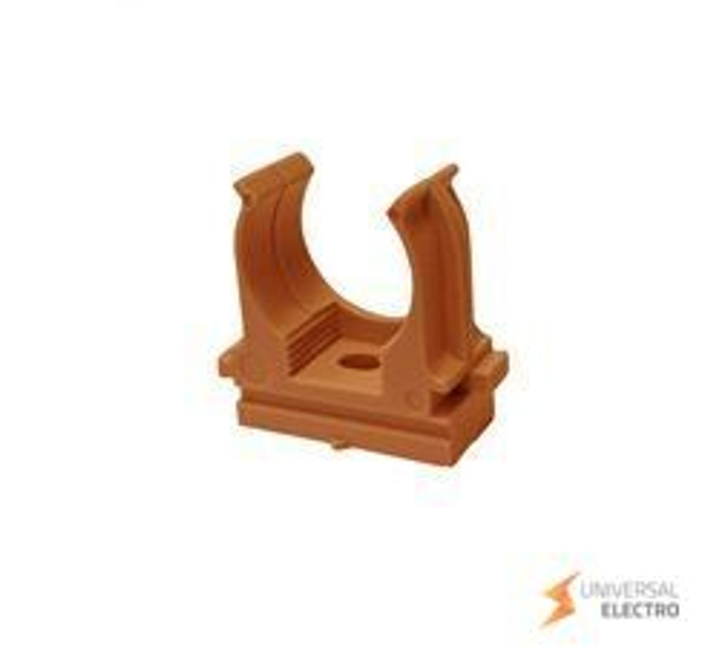 Крепеж-клипса для монтаж, пист, d16 мм (100 шт) оранжевая EKF-Plast