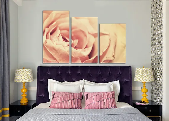 Модульная картина "Бутон розы"