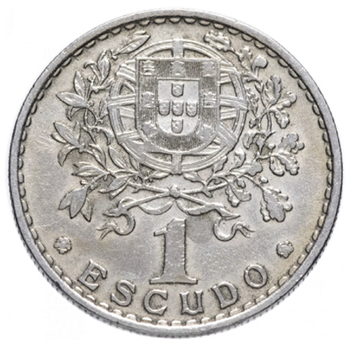 1 эскудо Португальская Республика (1911-1969) 1965 год, Португалия. aUNC