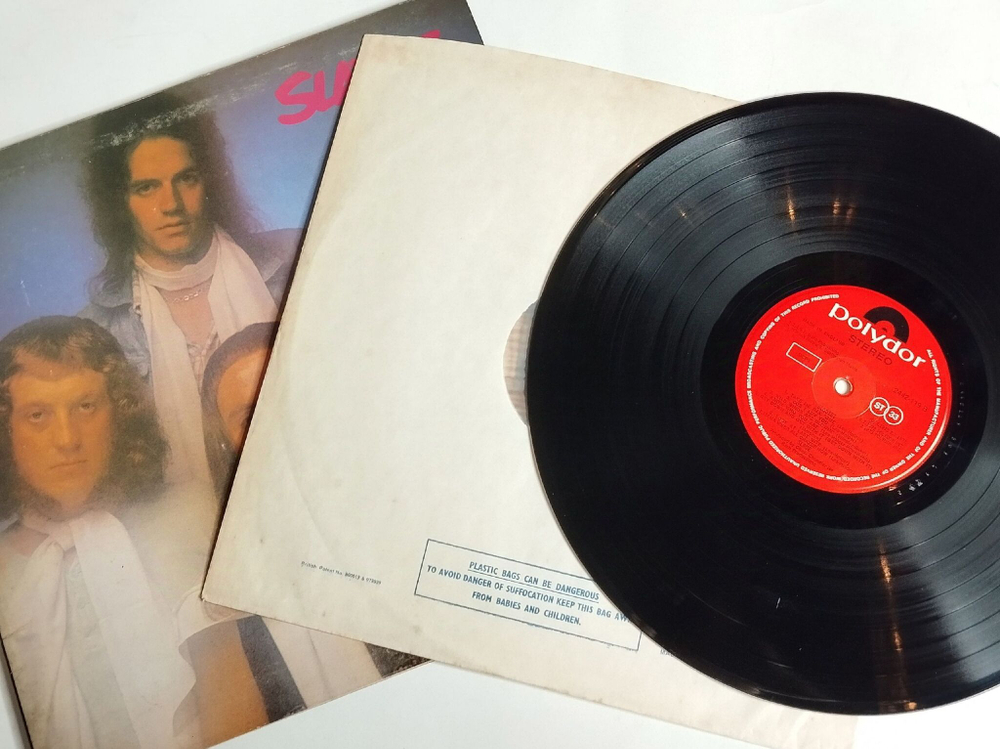 Винтажная виниловая пластинка LP Slade Sladest (UK 1973) Coz I Luv You