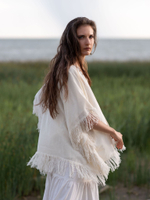 Накидка короткая с бахромой Tribal