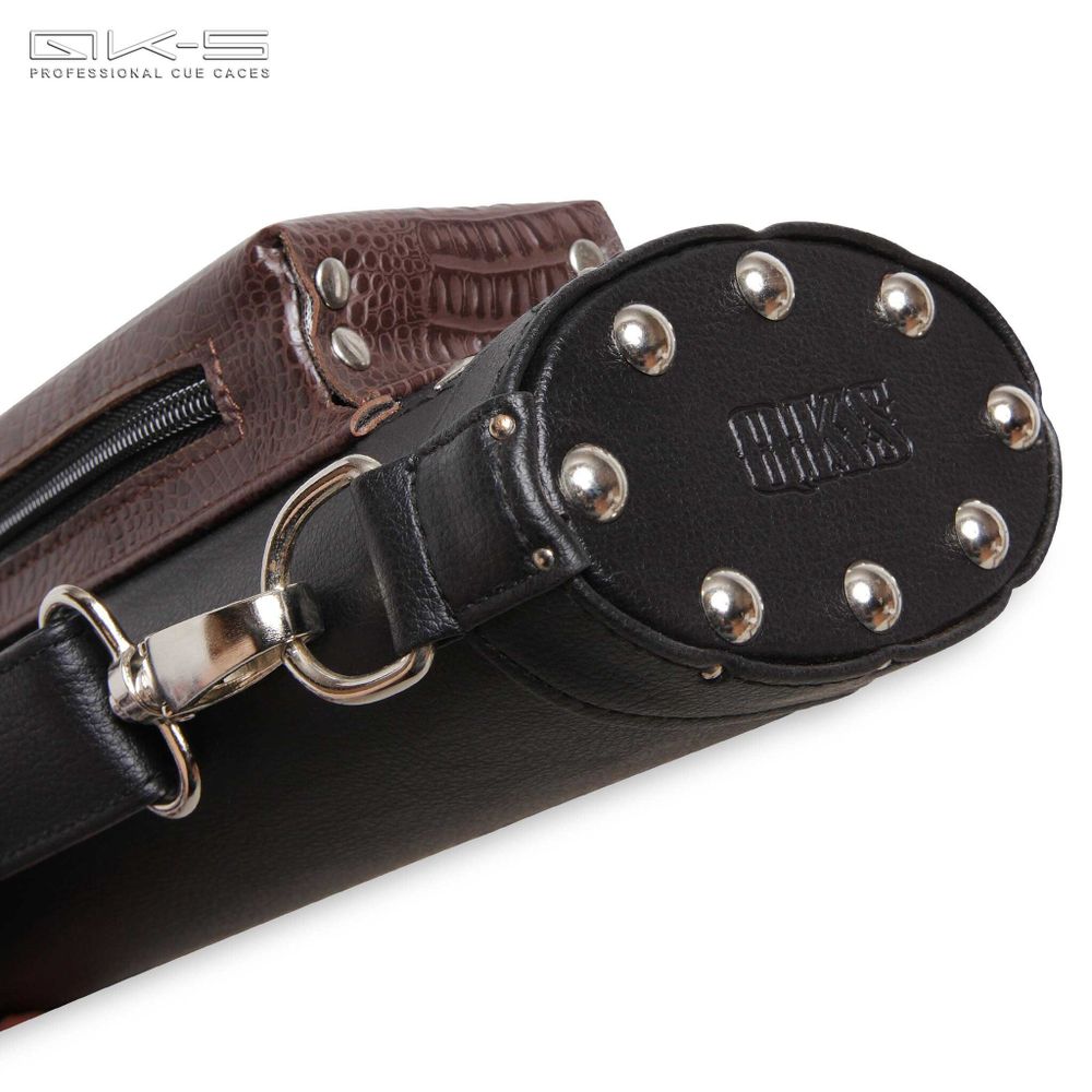 Тубус QK-S Cowboy 2x2 черно-коричневый аллигатор
