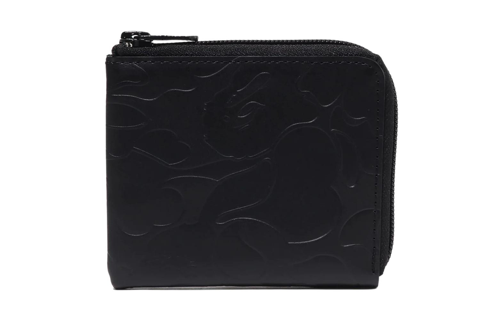 A Bathing Ape Solid Camo Leather Iii Кошелек
