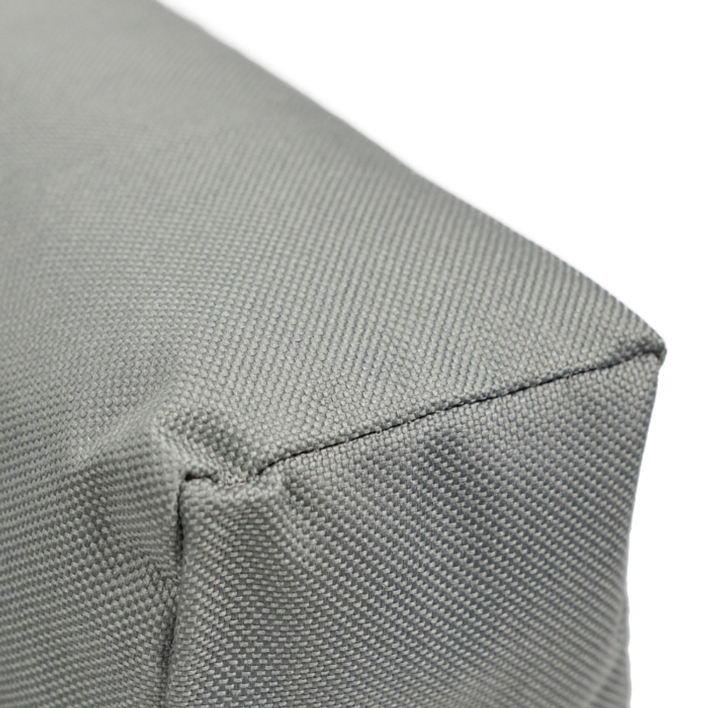 Лежанка-шезлонг каркасная для собак Mr.Kranch Elevated с мягкими бортиками серая