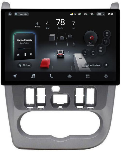 Магнитола для Renault Logan 1 2009-2014, Sandero 1 2010-2014 - Teyes CC4-PRO монитор 13" 2K QLED на Android 13, Быстрейшая, Snapdragon 778G, ИИ, CarPlay, DSP, 4G SIM-слот
