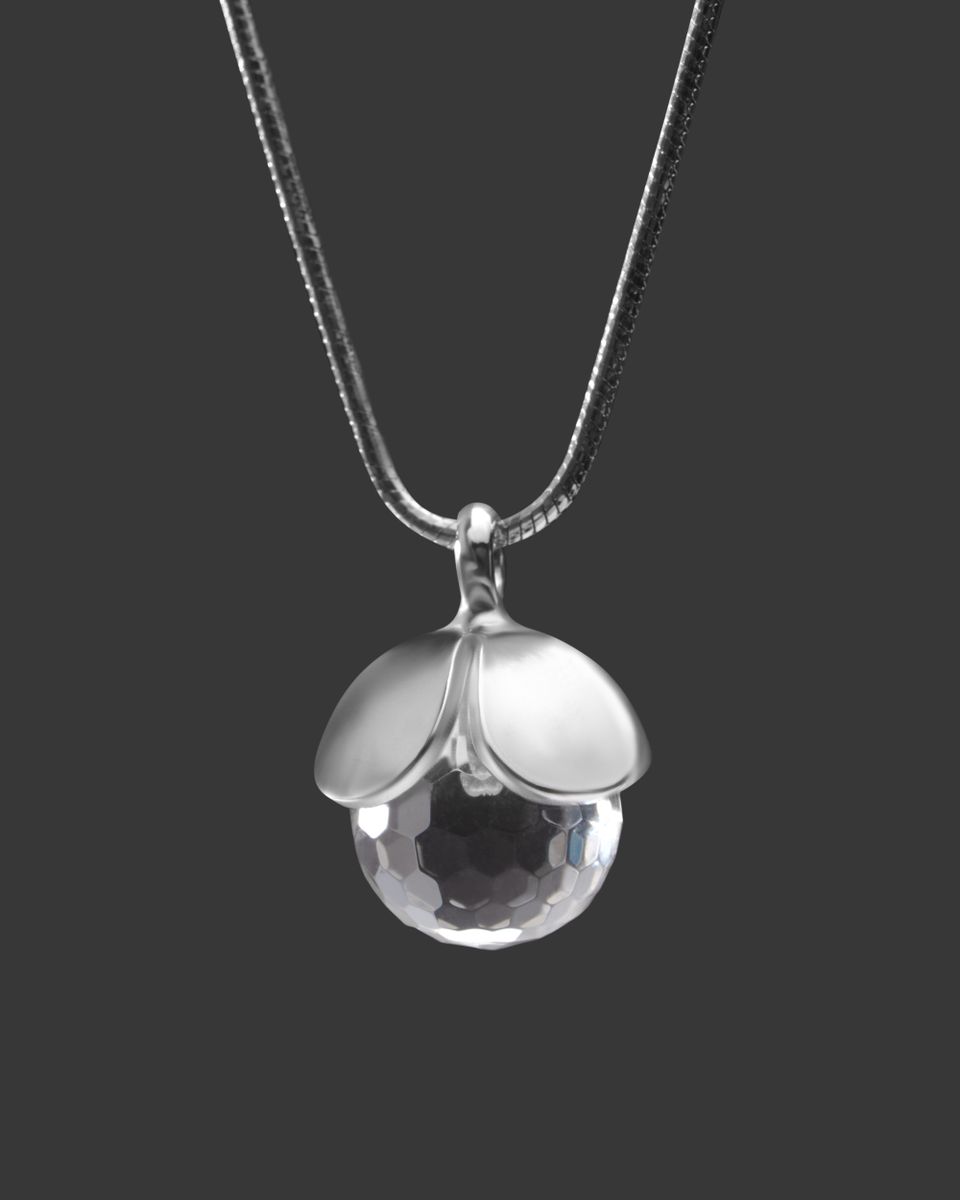 Подвеска Цветочный Хрусталь