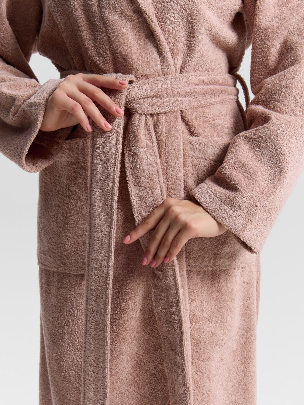 Халат женский Комфорт-3 Виотекс ПУДРОВЫЙ