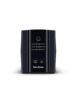 ИБП CyberPower UT2200EIG {Line-Interactive, Tower, 2200VA/1320W USB/RJ11/45/USB charger A/C (6 IEC С13) NEW, 12В/9 Ач х 2}