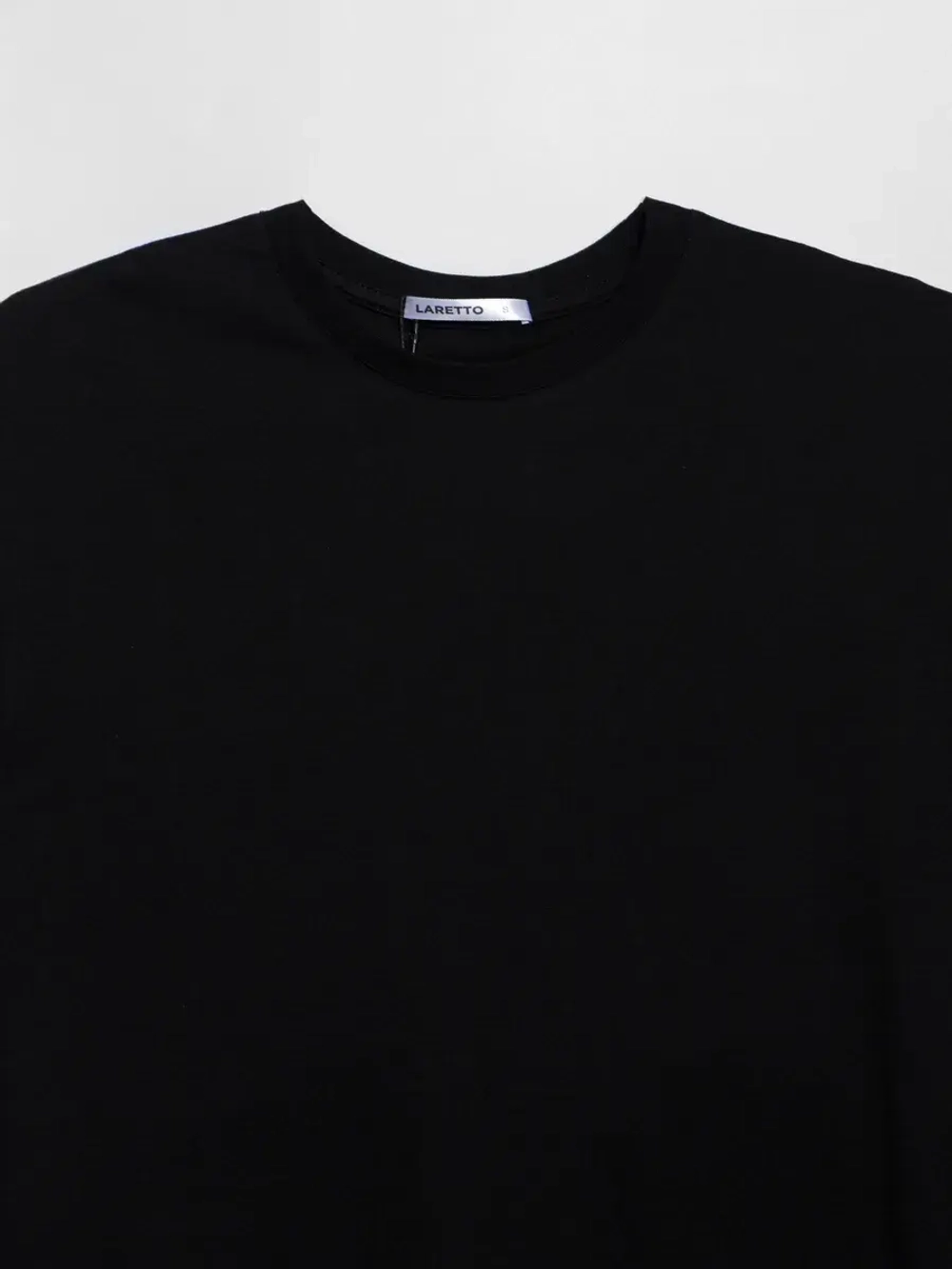 Черная мужская летняя повседневная однотонная хлопок