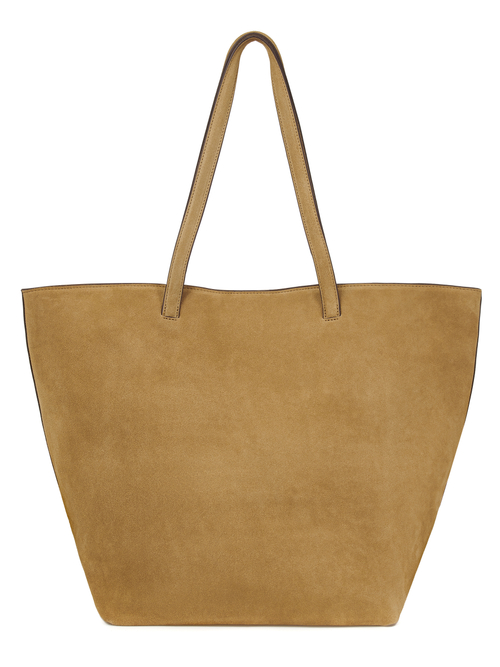 Сумка-шоппер MOVE замша цвета светлой карамели