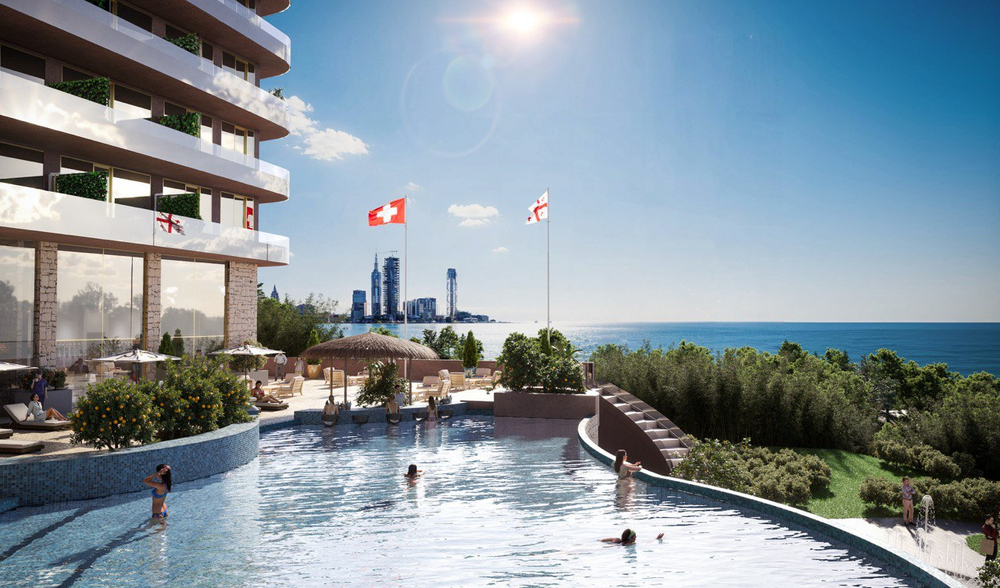 ЖК "ROGANTINI" Грузия, Батуми. Чакви - уютный курортный город на берегу моря, расположен в 13 км от Батуми и в 80 км. от горнолыжного курорта Goderzi. На закрытой территории комплекса предусмотрено все для комфортной жизни и отдыха. Низкие налоги и возможность получения ВНЖ при покупке жилья от $100 000 Курортное расположение комплекса обеспечивает высокую доходность от посуточной аренды (до 15–18% годовых)