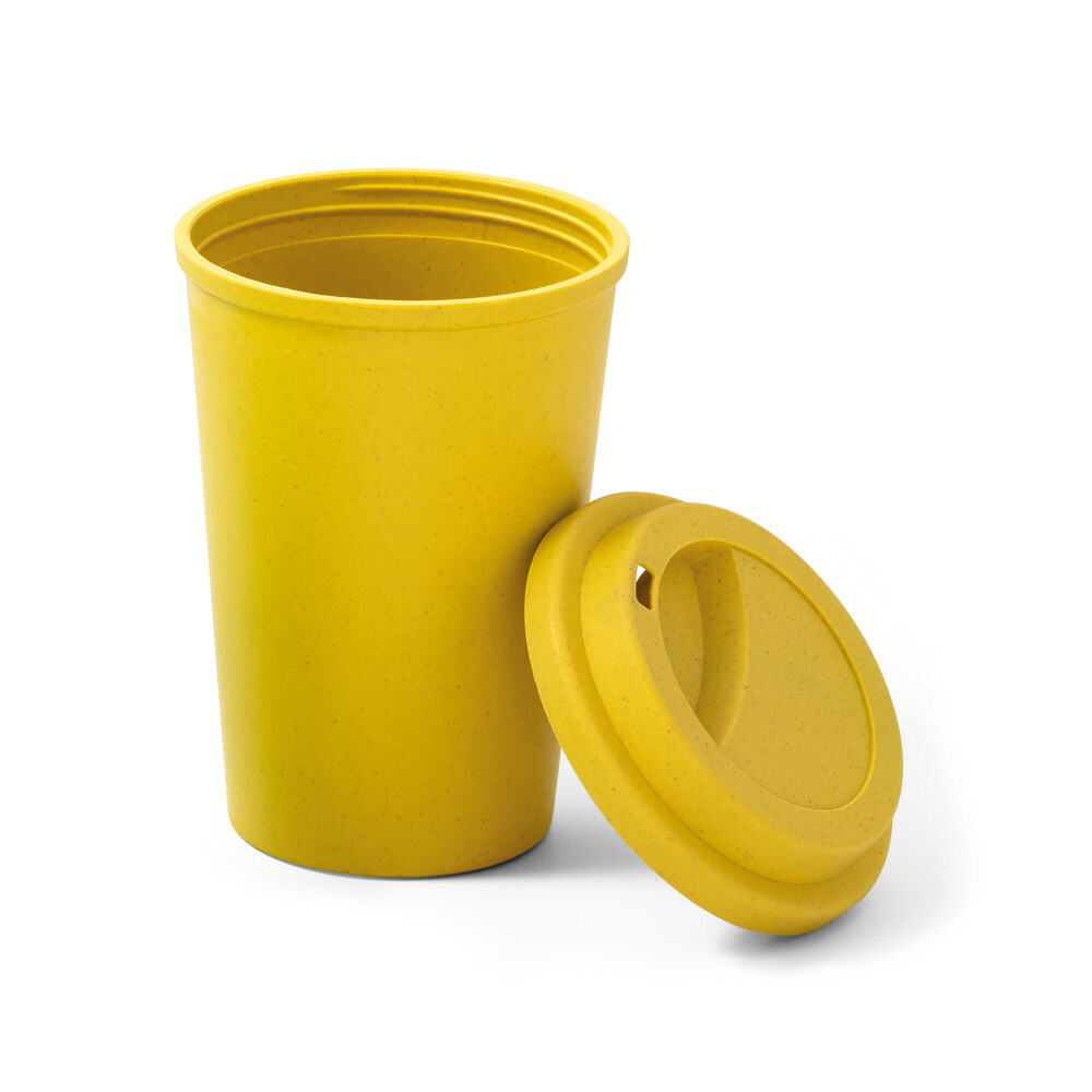 BACURI. Чашка для путешествия 450 мл Жёлтый