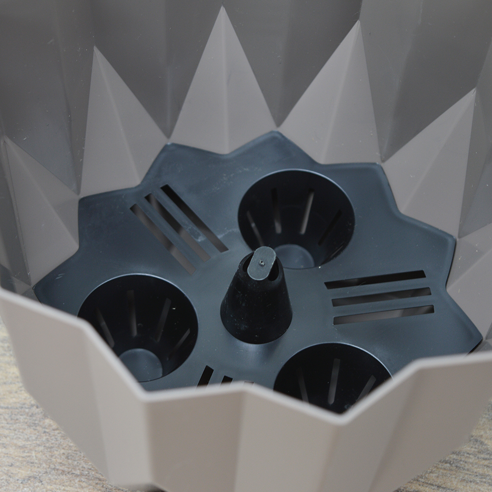 Кашпо Геометрия 2,2л, мокачино