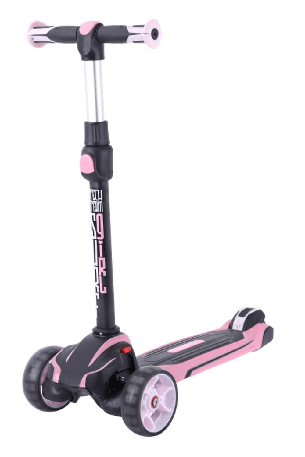 САМОКАТ TECH TEAM SURF GIRL 2021 черно-розовый