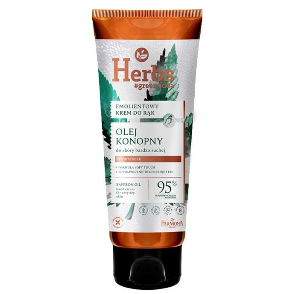 Крем для рук Конопляное масло для очень сухой кожи Farmona HERBS 100мл