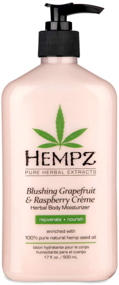 Hempz Blushing Grapefruit &amp; Raspberry Creme Herbal Body Moisturiser молочко для тела 500мл