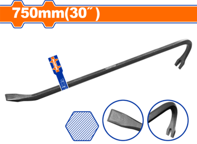 Лом-гвоздодер 750 мм (6/12) WADFOW WQB1375