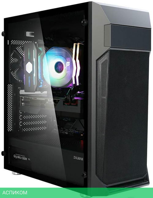 Корпус Zalman Z1 Plus без БП черный