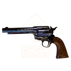 Револьвер пневматический Umarex Colt SAA 45 BB, Blued