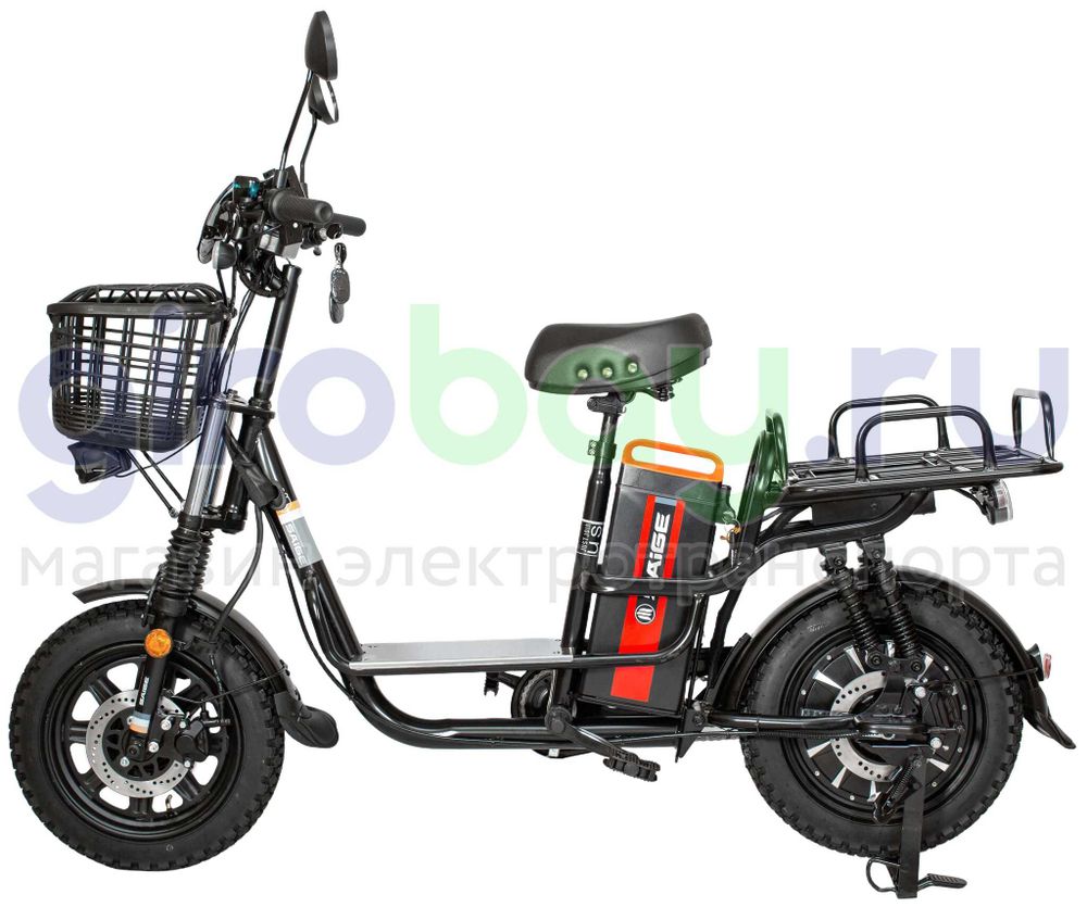 Электровелосипед SAIGE MONSTER GI 240W (60V/40Ah) - с двумя АКБ по 20Ah фото №5
