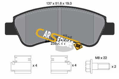 BENDIX Braking - BPD1002