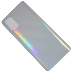 Задняя крышка для Samsung Galaxy A71 (A715F) Серебро