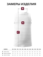 Майка для девочки на лето