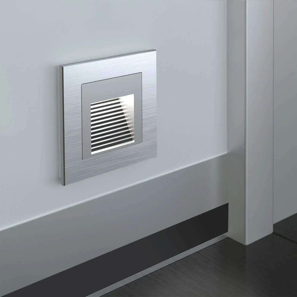 Рамка на 1 пост (алюминий) WL11-Frame-01