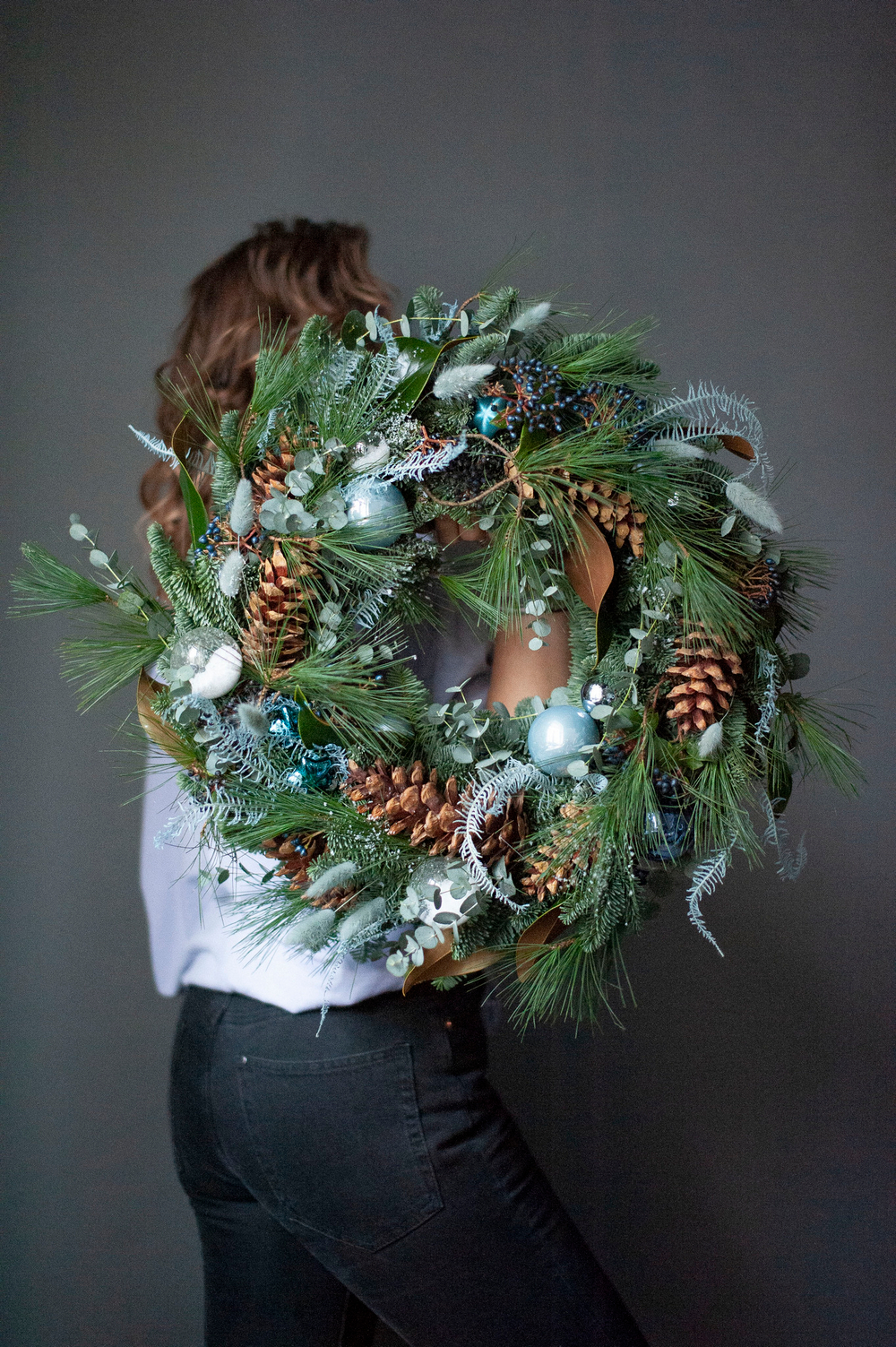 Рождественский венок Сибирь