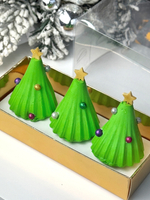 Набор пирожные "Ёлочки" муссовые - Новый год