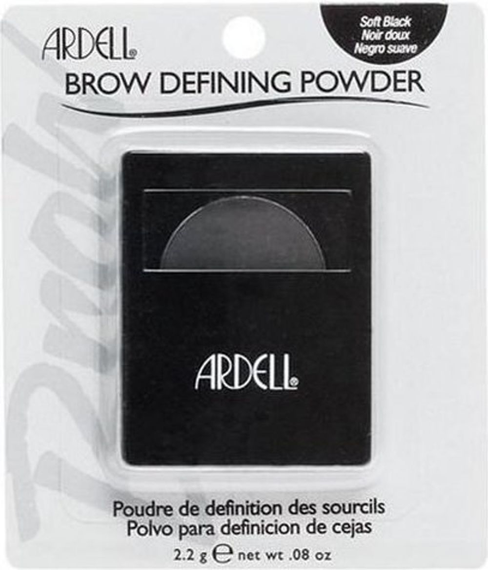 Пудра для тонирования бровей Ardell Brow Powder Soft Black