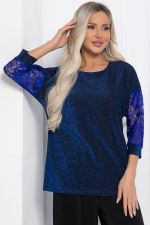 Джемпер В гармонии с собой (электрик) Б12297 LT Collection